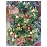 (2) Christmas wreath