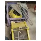 Anchor, bait net and 2 live traps