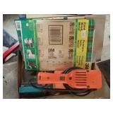 Sander and standing paper