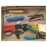 Window cutter, and plyers