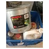 Live bait, and chemicals