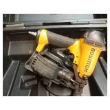 Bostitch nail gun in a Dewalt case