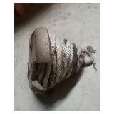 Boat anchor with rope