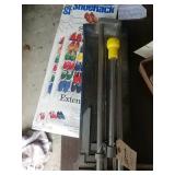 Tile cutter and 2 show racks