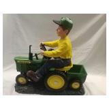 John deere pedal tractor boy