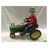 John deere pedal tractor boy