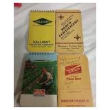 Pocket ledgers:  Valliant Laurel,  DE, Dorco  &