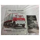 1961 Ford Trucks flyer and The Farmer and