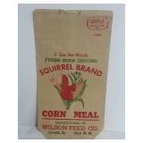 Squirrel brand paper meal bag