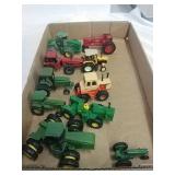 (10) 1:64 tractors