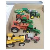 (12) piece 1:64 tractors