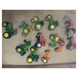 (12) 1:64 tractors