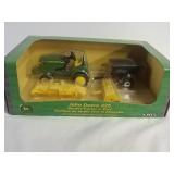 John Deere 325 garden tractor with cart. 1/16