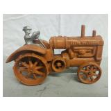 1/16 size Allis Chalmers cast iron tractor on