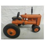 Allis Chalmers tractor made of wood