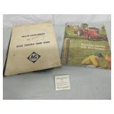 Allis Chalmers advertising pieces, retail