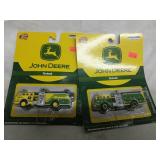 1/87 (2) John Deere fire trucks, 7734 Factory