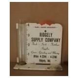 Rain - gauge recorder. Ridgely Supply Company.