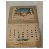 Tri-County Garage Queen 1955 Calendar