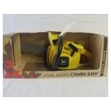 John Deere chain saw toy