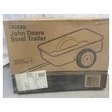 John Deere steel trailer