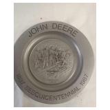 John Deere 1873 sesquicentennial 1987 plate. 10