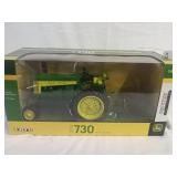 John Deere 1958 730. With blade. 1/16 scale