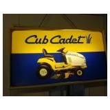 Cub cadet light up sign 15" x 27 1/2"