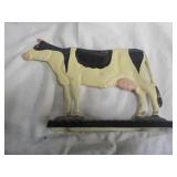 Holstein Cow Cast Iron Door Stop