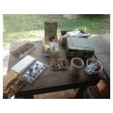 Condensers, bulbs lot