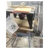 Router table, book, and table