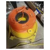 Extension cord with 2 winders