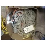 Box lot of rope