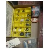 Cotter pins and snap rings