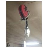 Retractable work light