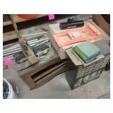 Electric panel box inside the cardboard box, to