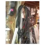 Gardening hose with copper pipe attached