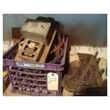 Mini grill and electrical wire and parts