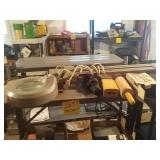 Magnifying work light rolling pin and