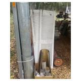 Piping and plastic shutters