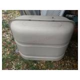 Plastic cover for propane tanks