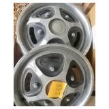 4 ford motor company hub caps