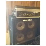 Hartke system and amp.