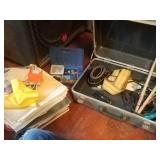 Song lyrics, drum sticks, cords, picks and 2