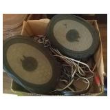 Speakers and wires and a siren