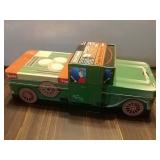 Green. Craftsman Five piece screwdriver set in