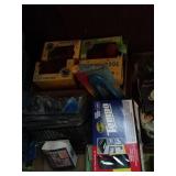 (8)Shaky head dog, wire baskets and miscellaneous