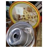 Pots and serving dishes