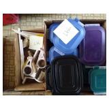 Plasticwares and cheese grater