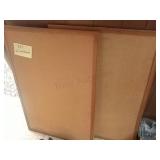 2 cork boards
